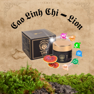 [O'lizhi] Cao Linh Chi Lion chiết tách lên tới 98% tinh chất quý
